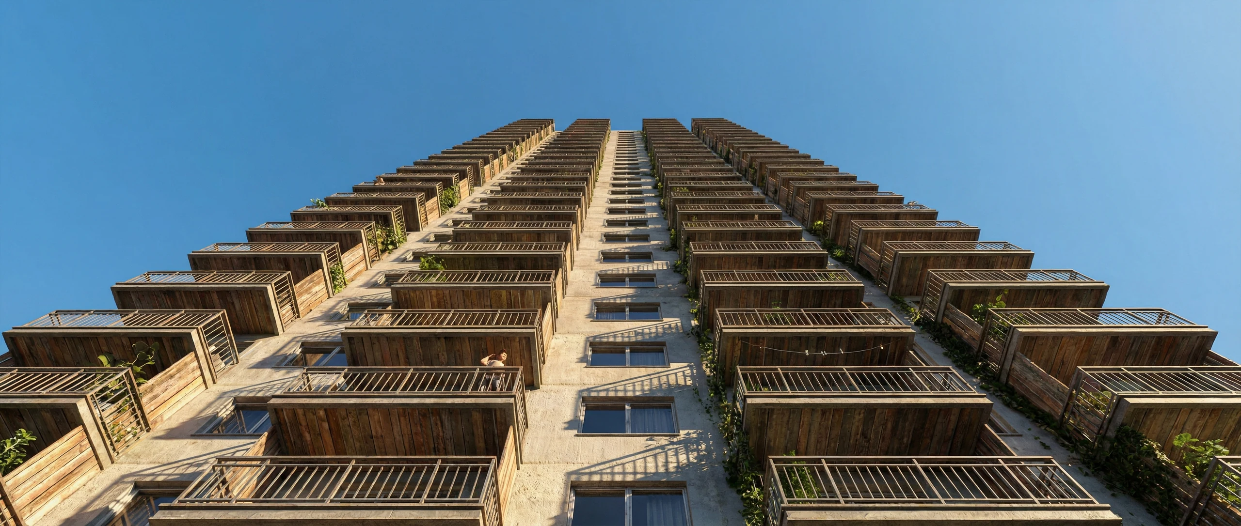 Mass Timber Balcony Architecture and Structural Detail Precision
